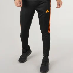 Herre Tiro 23 Club træningsbukser Sort/App Signal Orange
