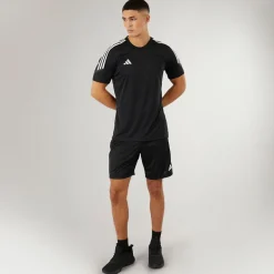 Herre Tiro 23 Club Træningsshorts Sort/Hvid