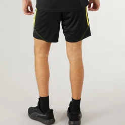 Herre Tiro 23 Club træningsshorts sort/​lysegul