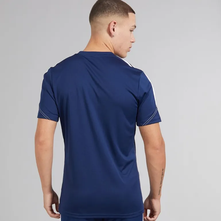Herre Tiro 23 Club T-shirt Team Navy Blue 2/Hvid