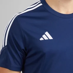 Herre Tiro 23 Club T-shirt Team Navy Blue 2/Hvid