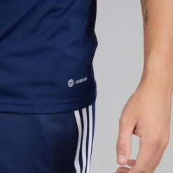 Herre Tiro 23 League T-shirt Team Navy Blue/​Hvid