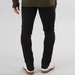 Herre Tot Hybrid Jeans Med Lige Ben Sort
