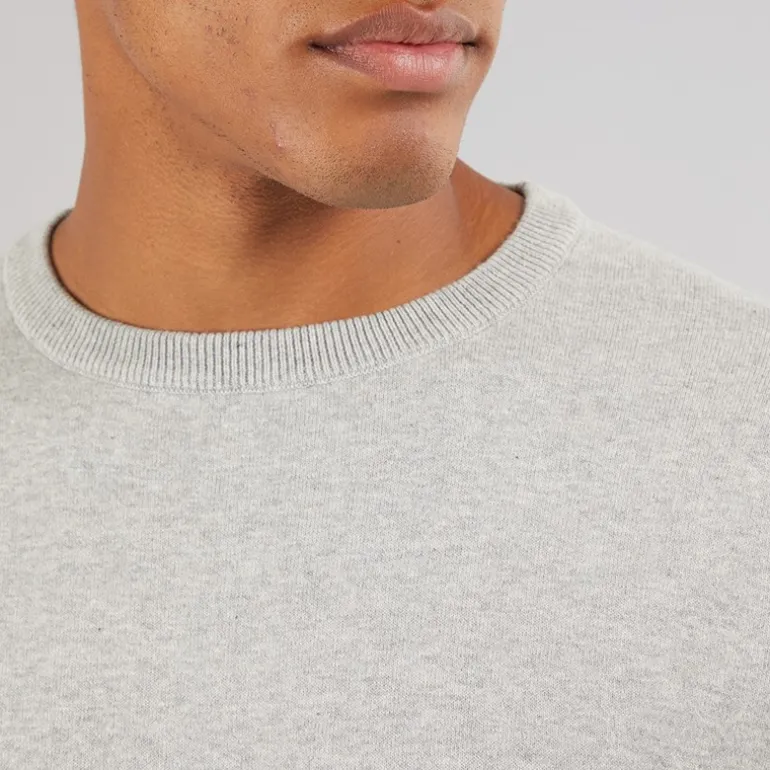 Herre Townsend Jumper Lys Grå Melange