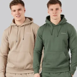 Herre Traymax Hættetrøje Kakigrøn