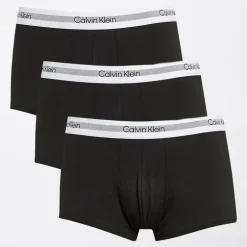 Herre Tre Pak Lav Talje Trunks Sort /​ Sort /​ Sort