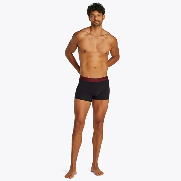 Herre Tre Pak Underbukser Poppy Pink / Medium Rød / Deep Rouge