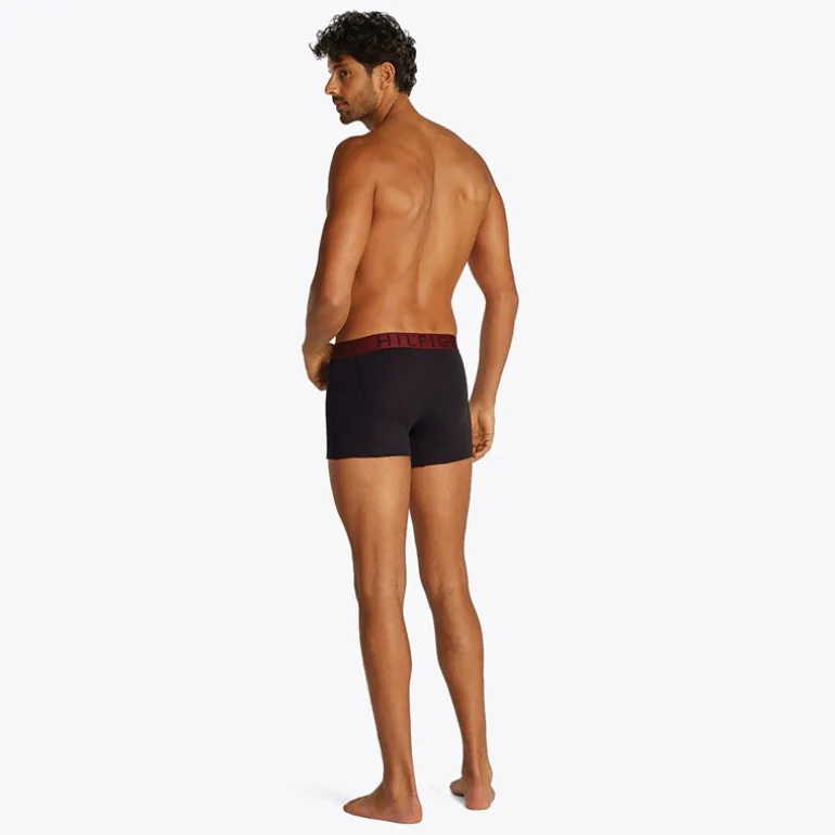 Herre Tre Pak Underbukser Poppy Pink / Medium Rød / Deep Rouge