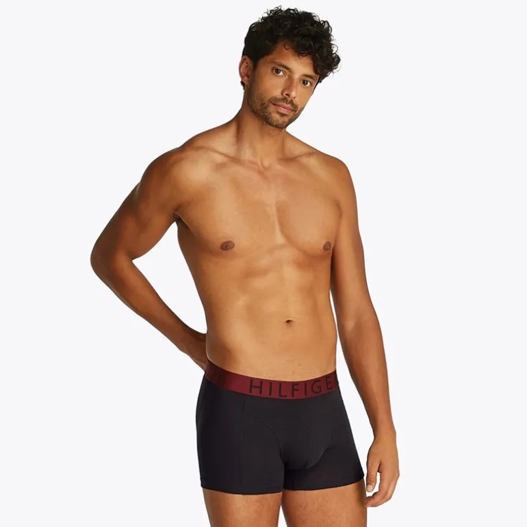 Herre Tre Pak Underbukser Poppy Pink / Medium Rød / Deep Rouge