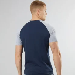 Herre Trova T-Shirts med 5-pak Sort/​Blå/​Burgunder Melange/​Jeans Melange/​Ecru Melange