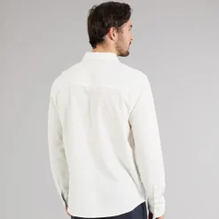 Herre Trypto Langærmet Skjorte Off White