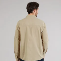 Herre Trypto Langærmet Skjorte Stone