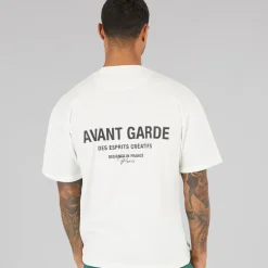 Herre T-shirt Créme