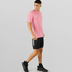 Herre T-shirt Tabela 23 Light Pink/​Hvid
