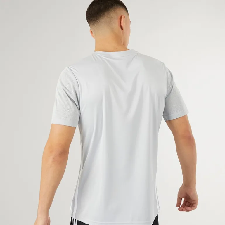 Herre T-shirt Tabela 23 Light Grey/Hvid