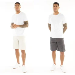 Herre Zeus Cargo Shorts Topak Asphalt/​Måneskin