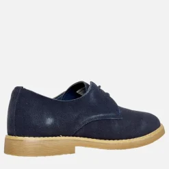 Herresko med snørebånd marineblå