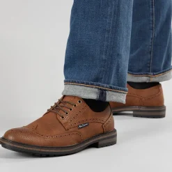 Herresko Spitfire Brogues Karamel