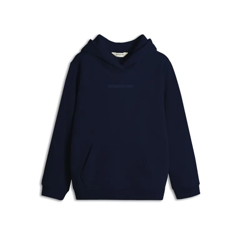 Hættetrøje til Børn Blå