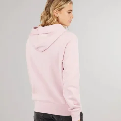 Hættetrøje til kvinder Lyserød