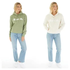 Hættetrøjer til kvinder Leane 2-pak Blød Khaki/Sten Grå