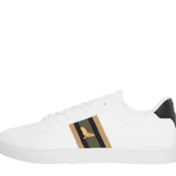 Hvid/​Grøn/​Guld Louie Eagle PU Pumps til herre