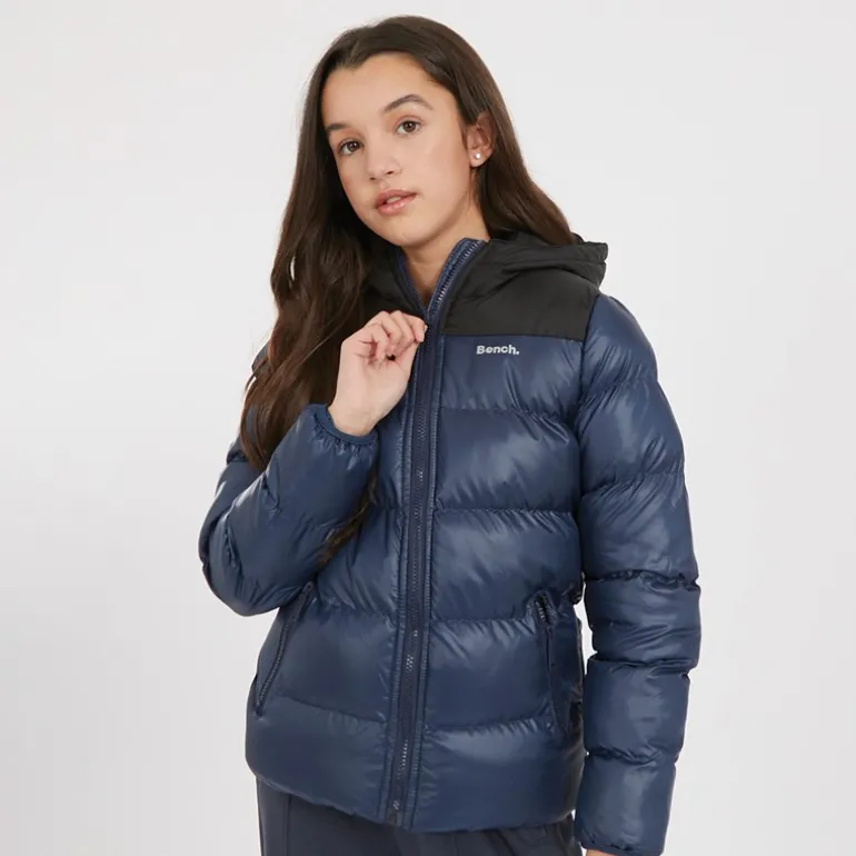 Jakke til Piger Kaylee Blå/Sort