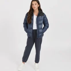 Jakke til Piger Kaylee Blå/Sort