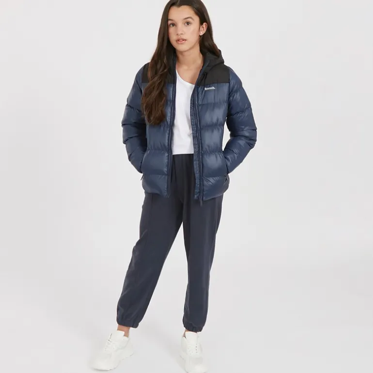 Jakke til Piger Kaylee Blå/Sort