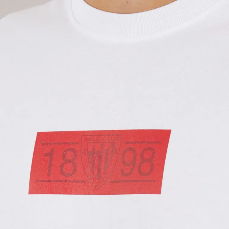 Junior Athletic Club Bilbao Klassisk T-shirt Brilliant White