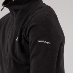 Junior Drenge Masonville 1/​2 Lynlås Mikro Fleece Sort