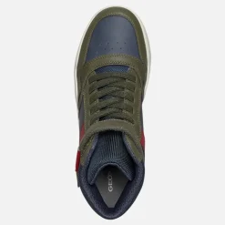 Junior Drenge Perth høj top sneakers Military/​Navy