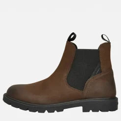 Junior Drenge Shaylax Chelsea Støvler Kaffe/​Sort