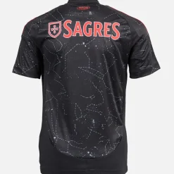 Junior Drenge SLB Benfica 24/​25 udebanetrøje Sort