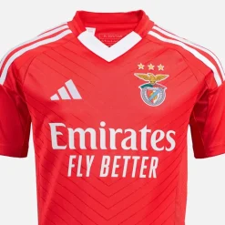 Junior Drenge SLB Benfica 24/​25 hjemme trøje Benfica Red