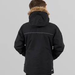 Junior Drenge Upsider Isoleret Vandtæt Parka Sort