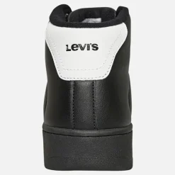 Junior New Union Hi Top Sneakers Sort Hvid 0008