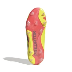 Junior Predator Elite FG Fodboldstøvler Fast Ground Team Solar Gul 2/​Core Sort/​Solar Rød