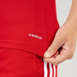 Junior Squadra 21 T-shirt Team Power Red/​Hvid