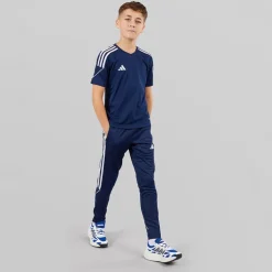 Junior Tiro 23 League træningsbukser Team Navy Blue