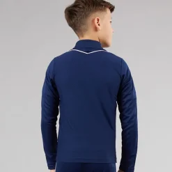 Junior Tiro 23 League Træningsjakke Team Navy Blue