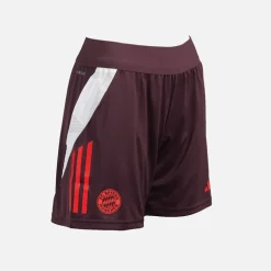Kvinder FCB FC Bayern München træningsshorts Shadow Maroon/​Rød