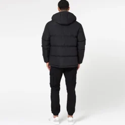 Mænd Lang Linie Ekspeditionsjakke Sort