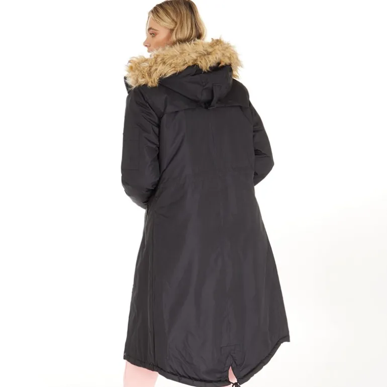 Parka Jakke Skylar Sort til Kvinder