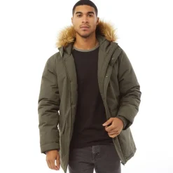 Parka til Herre 4 Khaki