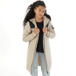 Pigejakke Jacinda Lang Maxi Længde Mink