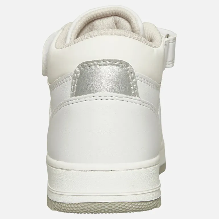 Piger Boston Mid Træningssko Hvid/Rose