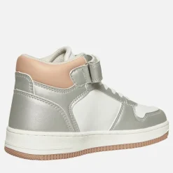 Piger Boston Mid Træningssko Hvid Sølv Rose