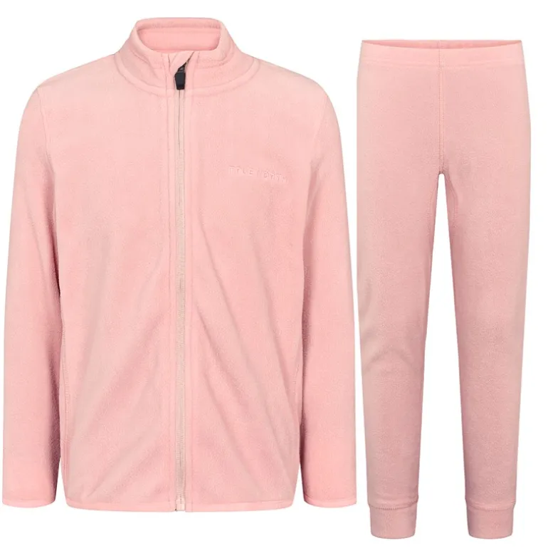 Piger Fleece Sæt Pink