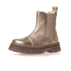 Piger Flotte Lave Støvler 012 Guld Metallic